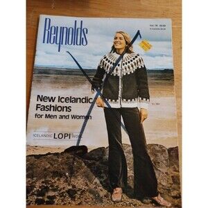 REYNOLDS VOL 78 NEW ICELANDIC FASHIONS FOR MEN AND WOMEN CROCHET AND KNIT